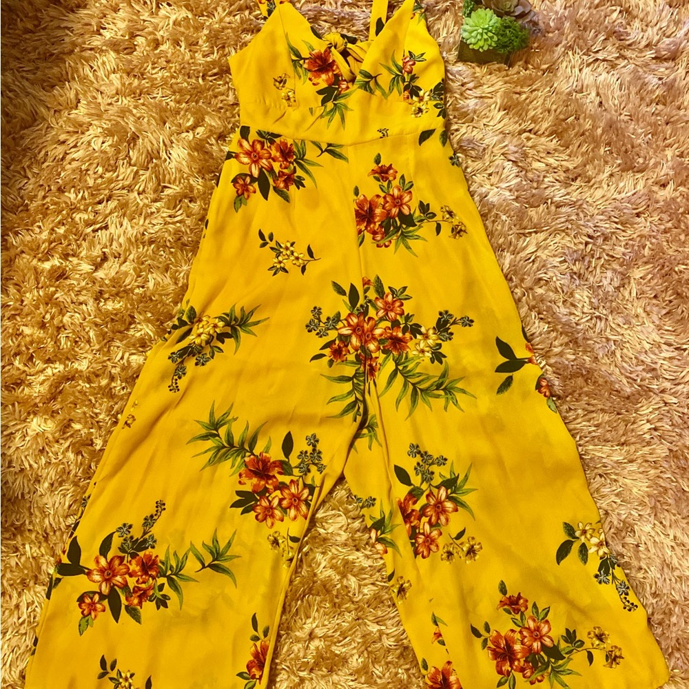 Wide leg cropped - Summer jumper🌺🌞